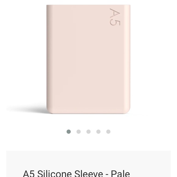 MEMOBOTTLE A5 memobottle and A5 Silicone Sleeve - Pale Coral - Picture 5 of 6